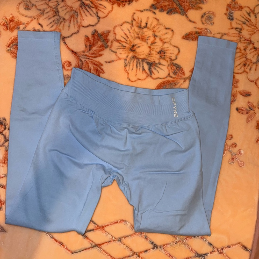 Blue Dfyne Impact Leggings- Large